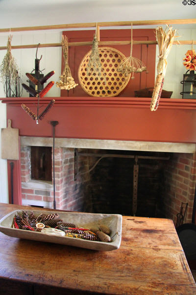 Kitchen in Whitney home at Historic Kirtland Village. Kirtland, OH.