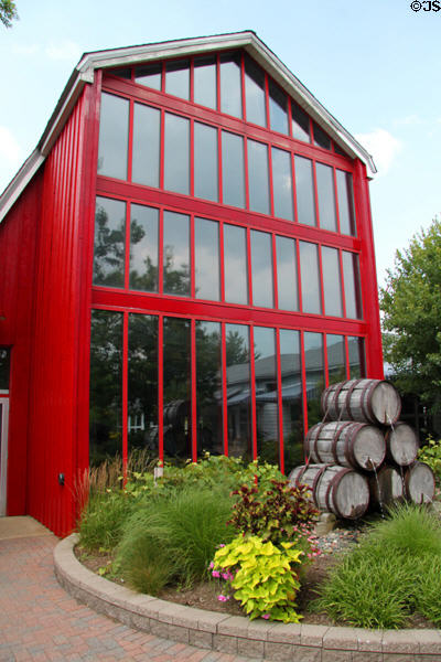 Architecture of Lake Metroparks Farmpark. Kirtland, OH.