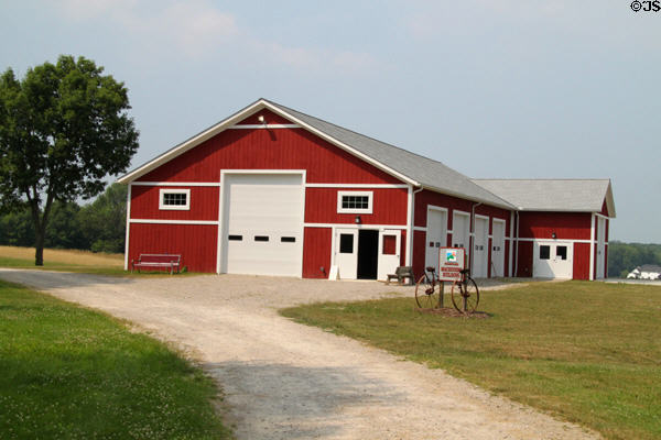 Machinery museum at Lake Metroparks Farmpark. Kirtland, OH.