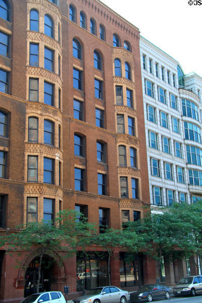 Western Reserve Building (1892) (1468 W. 9th St.). Cleveland, OH. Architect: Daniel H. Burnham. On National Register.