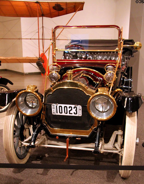 Packard Model 30 Phaeton (1911) from Detroit, MI at Crawford Auto Aviation Museum of Cleveland History Center. Cleveland, OH.