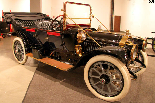 Packard Model 30 Phaeton (1911) from Detroit, MI at Crawford Auto Aviation Museum of Cleveland History Center. Cleveland, OH.