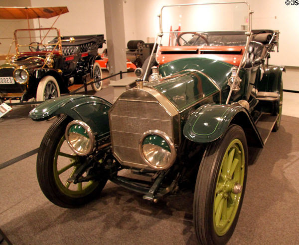 Pierce Arrow Model 36 Runabout (1912) from Buffalo, NY at Crawford Auto Aviation Museum of Cleveland History Center. Cleveland, OH.