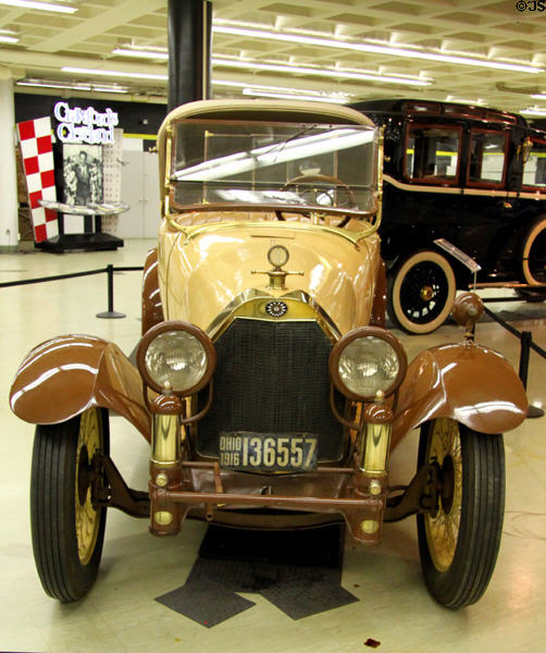 Owen Magnetic O-36 7-passenger Touring Car (1916) from Cleveland, OH at Crawford Auto Aviation Museum of Cleveland History Center. Cleveland, OH.