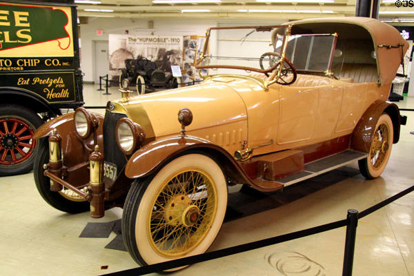 Owen Magnetic O-36 7-passenger Touring Car (1916) from Cleveland, OH at Crawford Auto Aviation Museum of Cleveland History Center. Cleveland, OH.