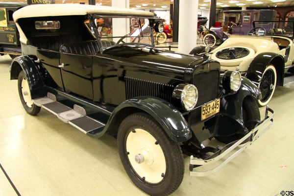 Rollin Model G Touring (1925) from Cleveland, OH at Crawford Auto Aviation Museum of Cleveland History Center. Cleveland, OH.
