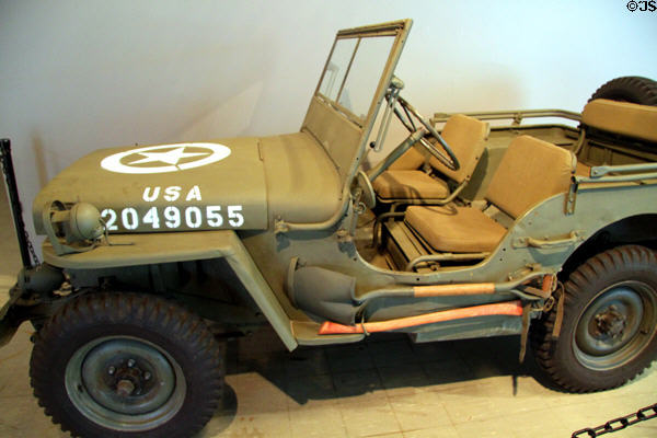 Willys 1/4-ton General Purpose 4x4 Jeep (1942) from Toledo, OH at Crawford Auto Aviation Museum of Cleveland History Center. Cleveland, OH.