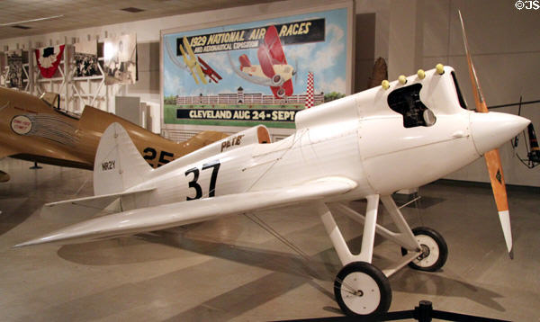 Howard DGA-3 Pete (1930) from St. Louis, MO at Crawford Auto Aviation Museum of Cleveland History Center. Cleveland, OH.