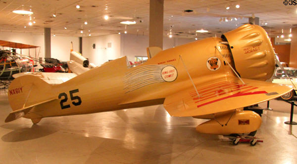 Wedell-Williams Model 44 (1932) from Patterson, LA at Crawford Auto Aviation Museum of Cleveland History Center. Cleveland, OH.