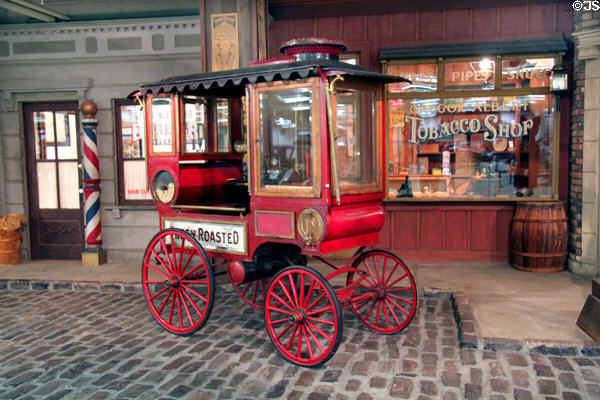 Peanut wagon at Cleveland History Center. Cleveland, OH.