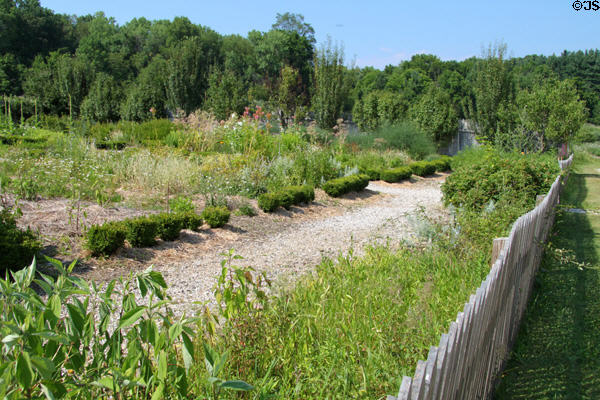 Heritage garden at Hale Farm. Cleveland, OH.