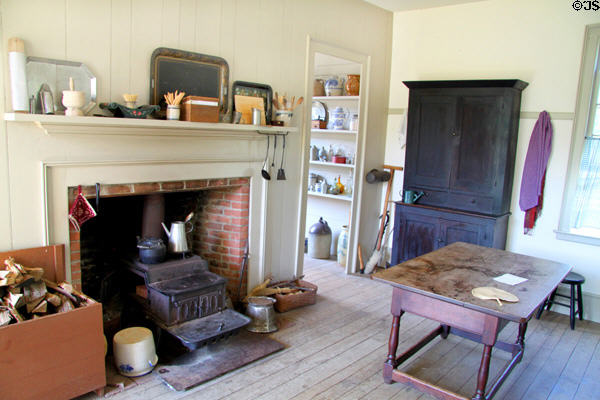 Kitchen in Jonathan Goldsmith House at Hale Farm. Cleveland, OH.