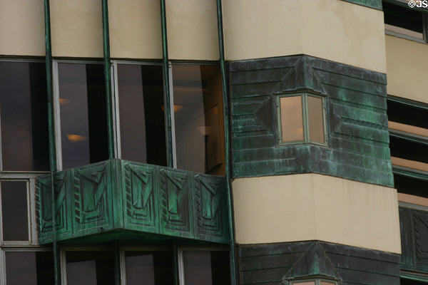 Window details of Price Tower. Bartlesville, OK.