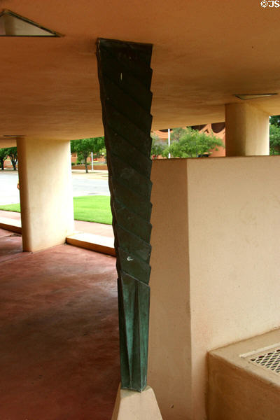 Column details of Price Tower. Bartlesville, OK.