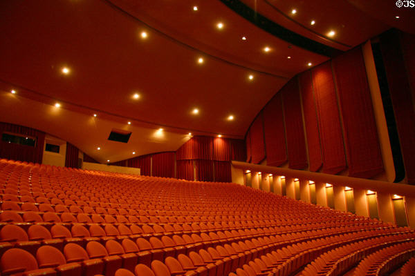 Auditorium of Bartlesville Community Center. Bartlesville, OK.