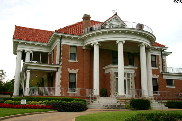 Frank Phillips home of one of founders of Phillips Petroleum. Bartlesville, OK.