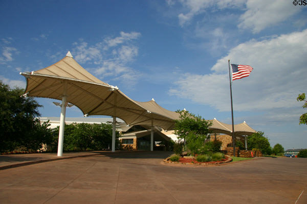 Entrance to National Cowboy & Western Heritage Museum. Oklahoma City, OK.