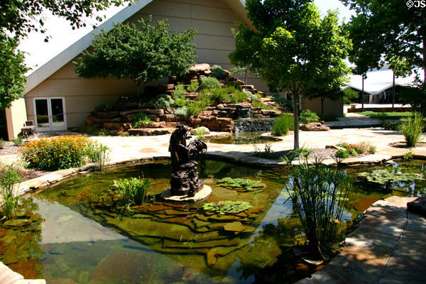 Gardens of National Cowboy Museum. Oklahoma City, OK.