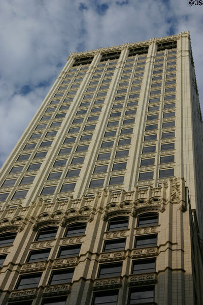 Facade of Mid-Continent Tower. Tulsa, OK.