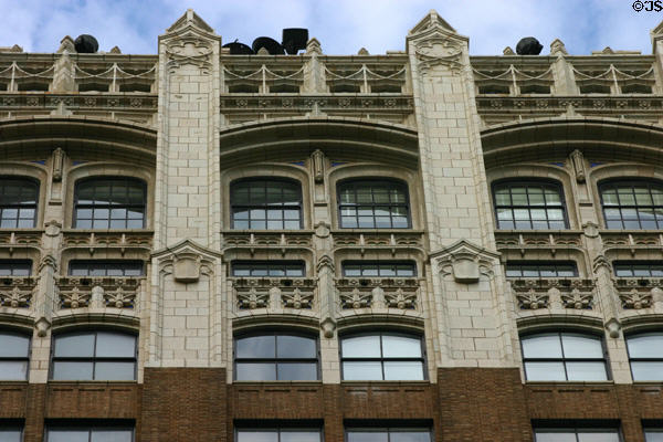 Window surrounds of Philtower. Tulsa, OK.