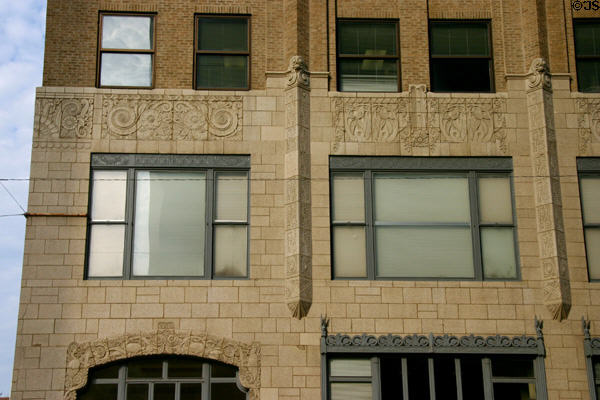 Facade details of Amoco North Building. Tulsa, OK.