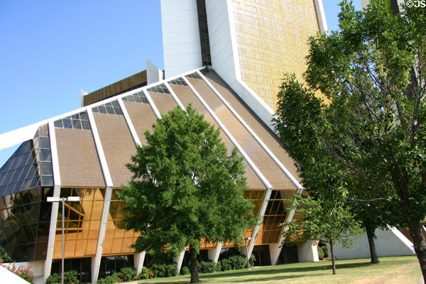 Detail of CityPlex Towers. Tulsa, OK.