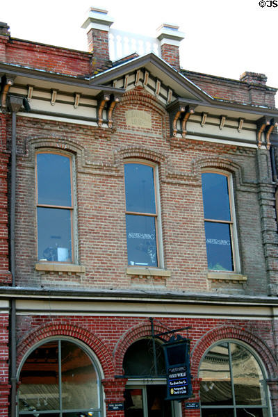 K. Kubli Building (1884) (115 W California St.). Jacksonville, OR.