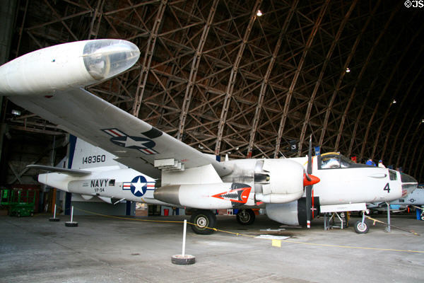 Lockheed P2V-7 Neptune (1946) patrol plane at Tillamook Air Museum. Tillamook, OR.
