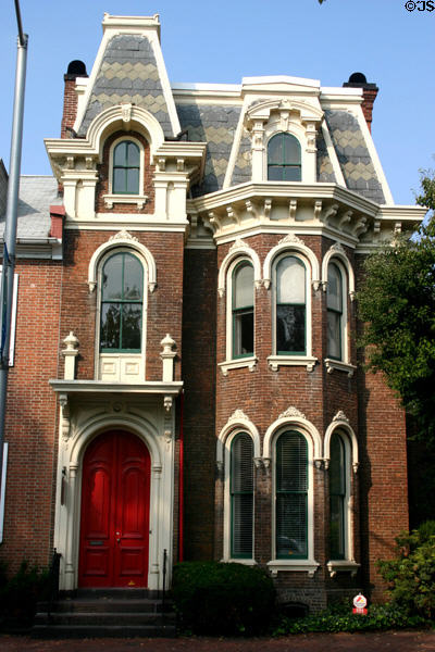 Major Marcus Reno & former governors' house (1841-5) (223 N Front St.). Reno was the highest ranking officer to survive 