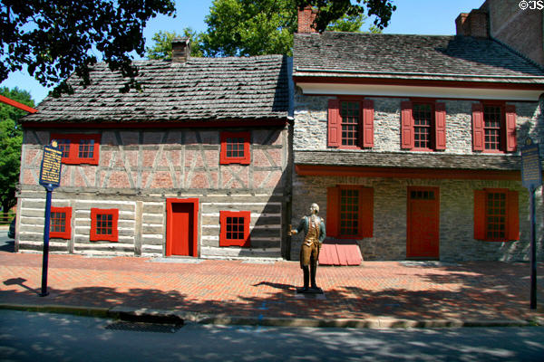 Golden Plough Tavern & Gen. Horatio Gates house (c1740s). York, PA. On National Register.
