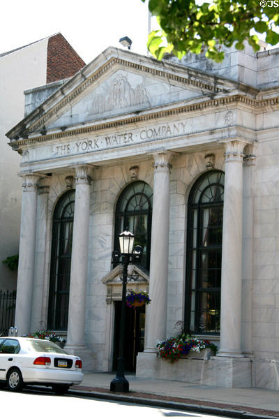 York Water Company (1929) (130 E. Market St.). York, PA.