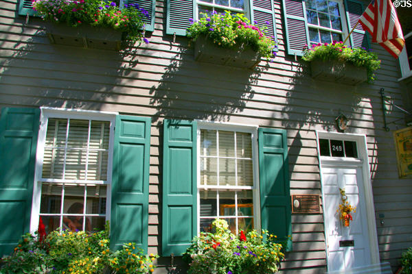 Log house (c1820) owned by General Michael P. Small (1862-1883) (249 E. Market St.). York, PA.