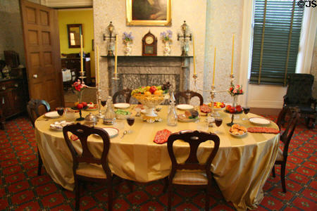 Dining room at Wheatland. Lancaster, PA.