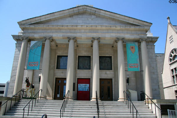 Scranton Children's Library (c1936) (520 Vine St.) (former Christian Science Church). Scranton, PA. Architect: Albert J. Ward. On National Register.