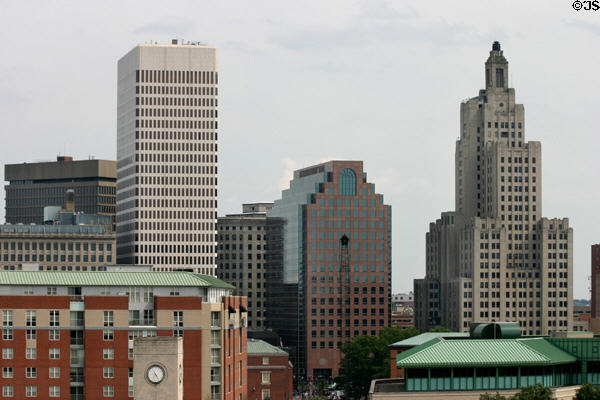 One Financial Plaza, 50 Kennedy Plaza, & Bank of America Building. Providence, RI.