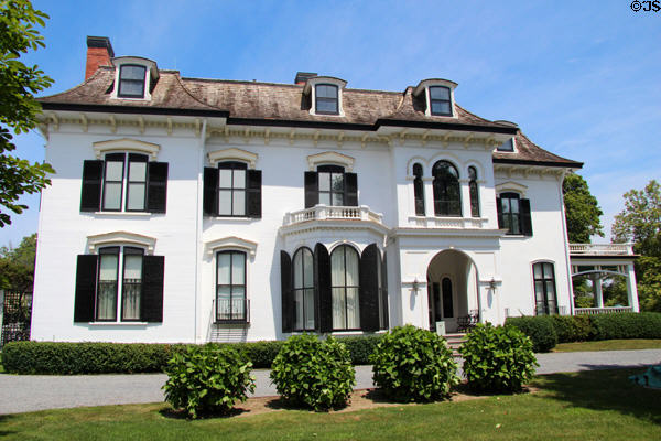 Chepstow (aka Edmund Schermerhorn House) (1861) (Narragansett Ave.). Newport, RI. Style: Italianate Villa. Architect: George Champlin Mason.