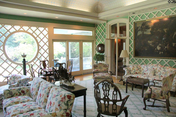 Sun Room at Chepstow. Newport, RI.