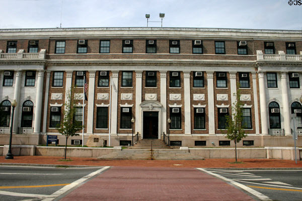 Department of Transportation Building opposite State House on Capitol Hill. Providence, RI.