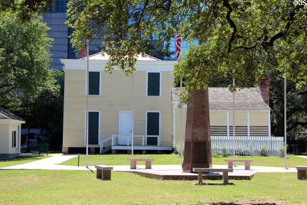 Grounds of Sam Houston Park. Houston, TX.