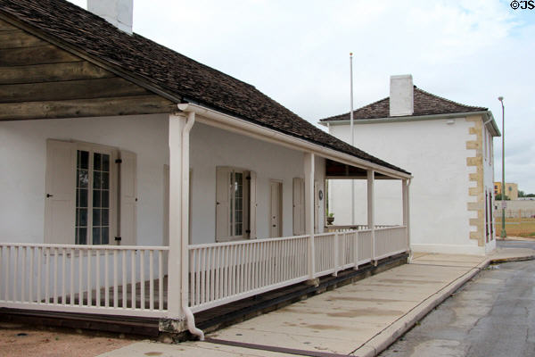 Casa Navarro State Historic Site (1855) (228 S. Laredo St.). San Antonio, TX. On National Register.
