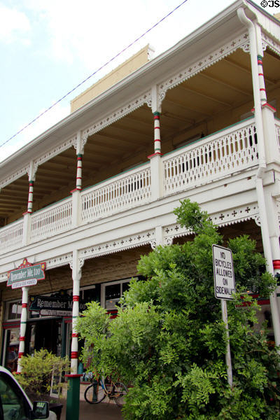 Heritage commercial building (109 East Main St.). Fredericksburg, TX.