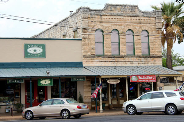 A.L. Patton building (1897) (232 West Main St.). Fredericksburg, TX.