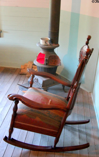 Servants quarters in carriage house at McFaddin-Ward House. Beaumont, TX.