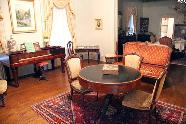 Parlor at McCulloch House. Waco, TX.