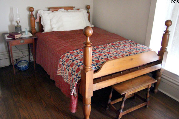Bedroom at McCulloch House. Waco, TX.