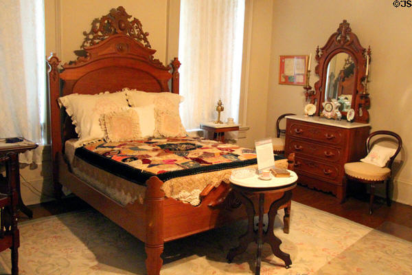 Bedroom at McCulloch House. Waco, TX.