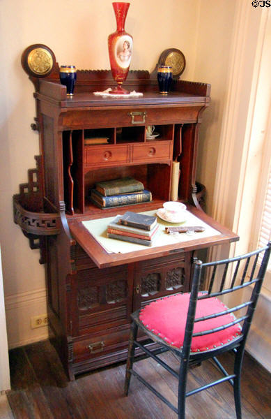 Desk at East Terrace House. Waco, TX.