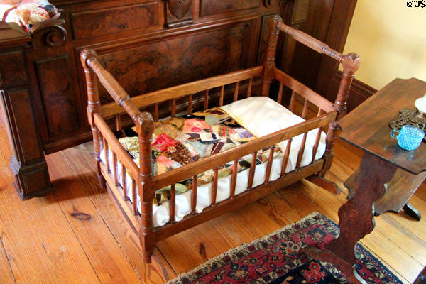 Cradle at East Terrace House. Waco, TX.
