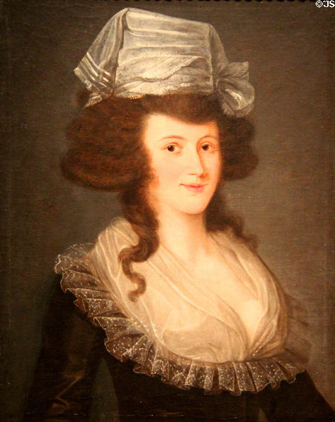 Portrait of a woman (c1790) attrib. Christian Gullager at Dallas Museum of Art. Dallas, TX.