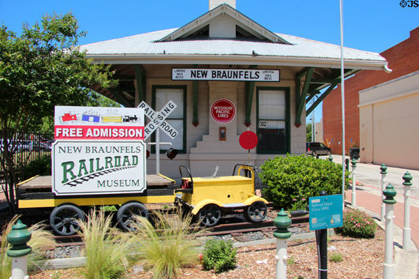 New Braunfels Railroad Museum. New Braunfels, TX.